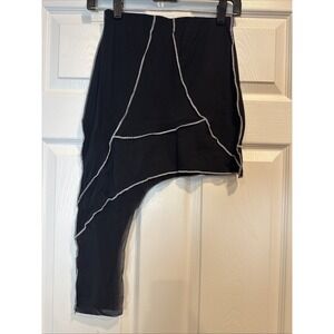One Of One Asymmetrical Black Skirt Size Medium From Boutique In NYC